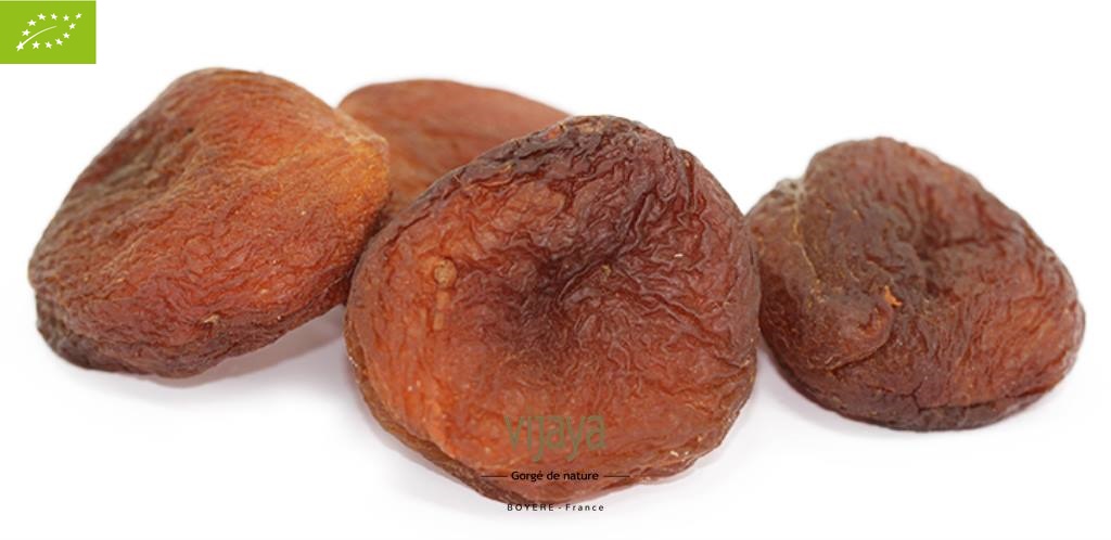 Abricot Brun - Entier - Calibre 2 - TURQUIE - 5 kg - Bio*