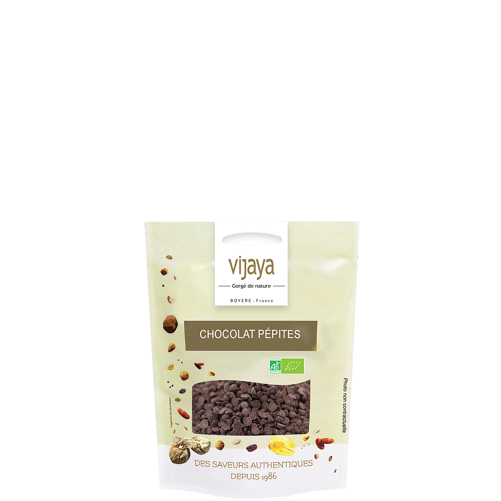 Chocolat Noir Pépites - 60% Cacao - 3 Continents - 100 g - Bio*