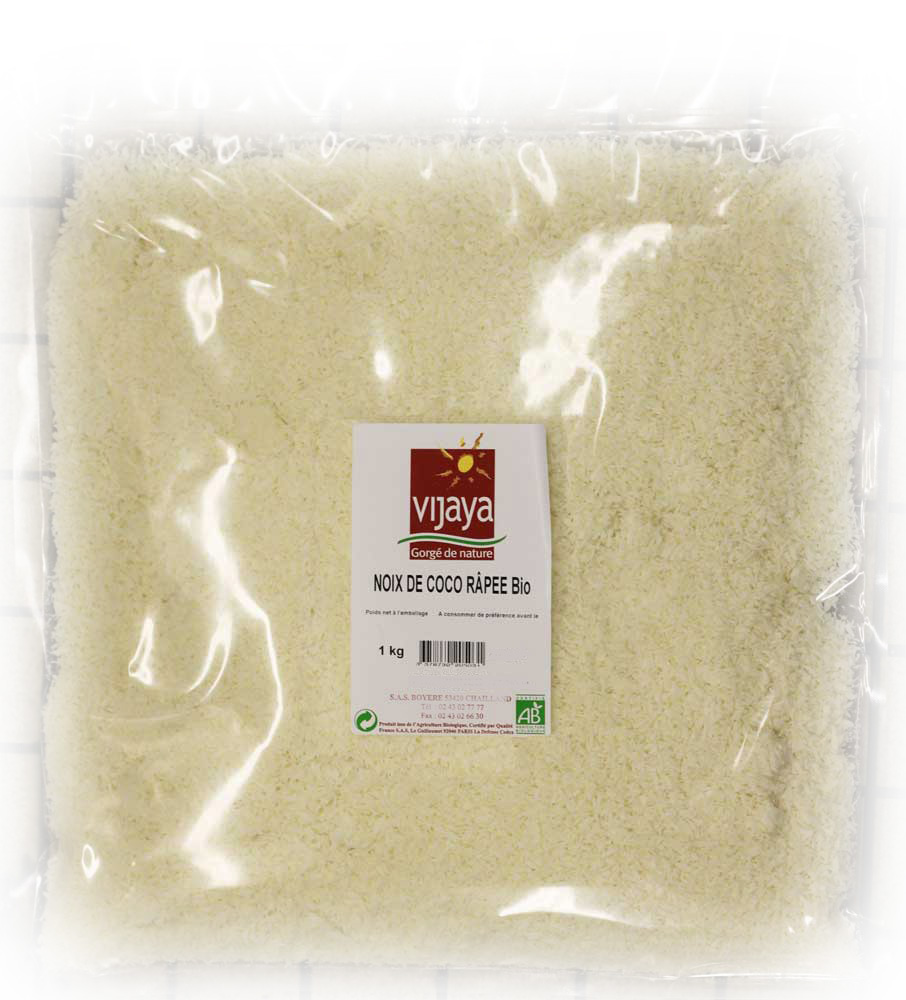 Noix de Coco Râpée - Medium - PHILIPPINES -  1 kg - Bio* &amp; Equitable