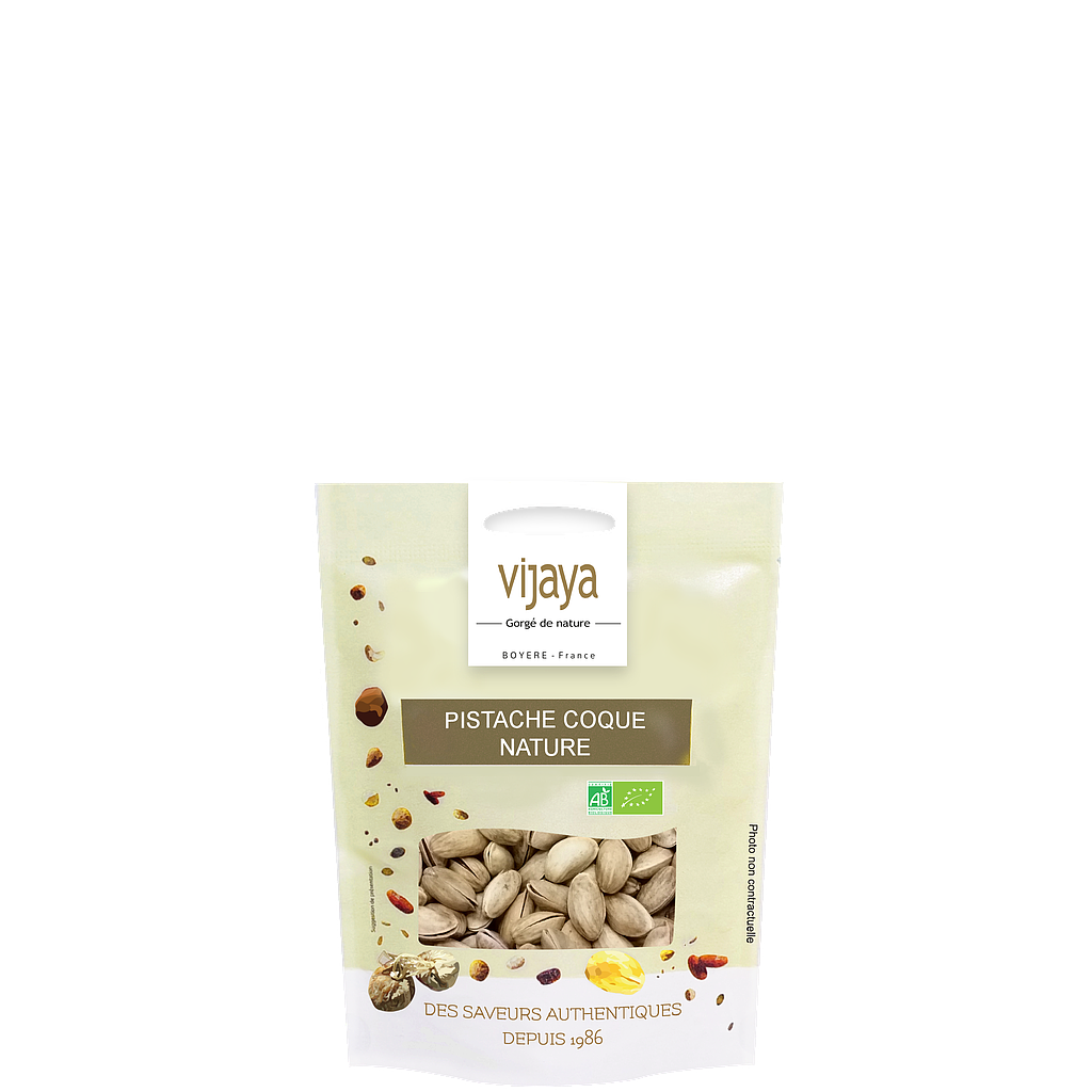 Pistache Coque Nature - ESPAGNE - 125g - Bio*